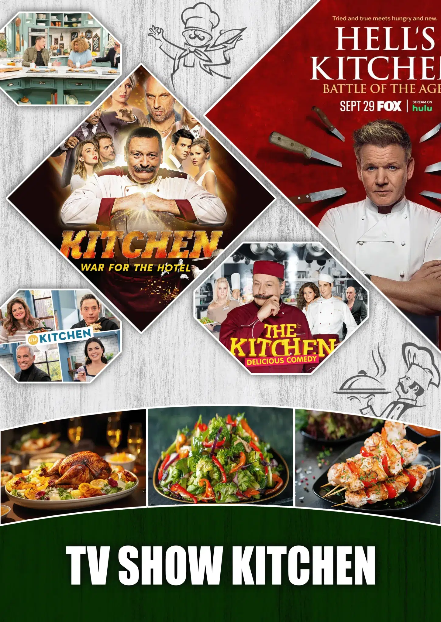 Home 1 Popular cooking TV shows available with a premium IPTV provider in Canada
